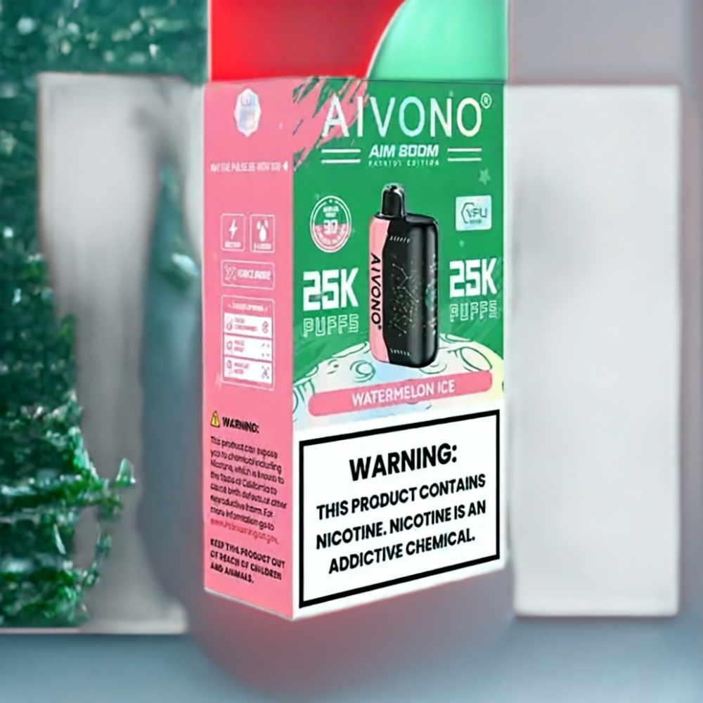 Aivono AIM BOOM 25000 Puffs Vape Pastèque Glacée Belgique Grossiste 28ml 650mAh
