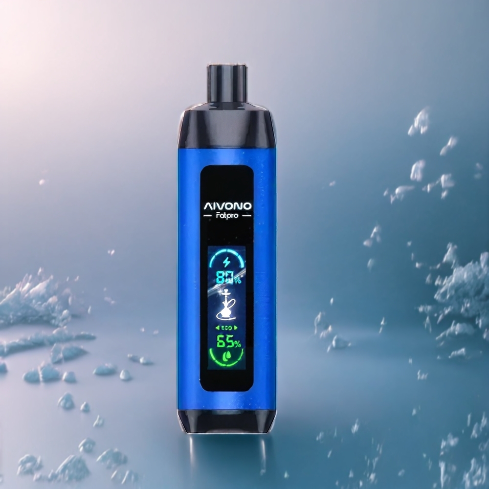 Aivono AIM FATPRO Belgique Grossiste 22000 Puffs Baie Glacée avec 28ml E-Liquid et 06 ohm Mesh Coil