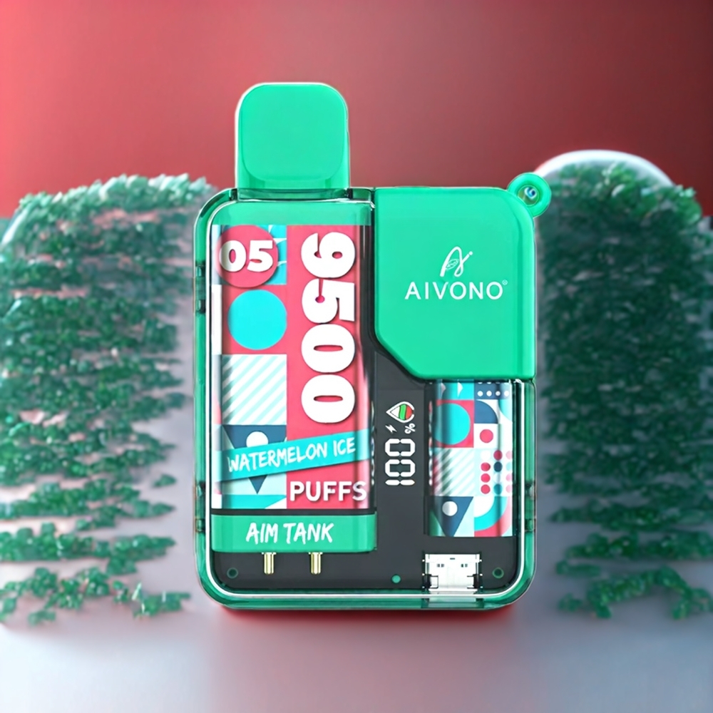 Aivono AIM-TANK 9500 Puffs Belgique Grossiste 18ml 650mAh Pastèque Glace