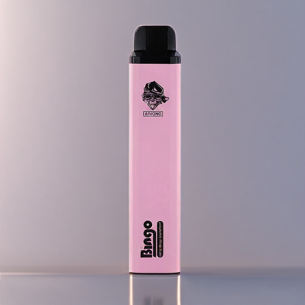 Aivono Aim Bingo 4000 Puffs Belgique Grossiste Pêche Blanche Pamplemousse - 10mL 1000mAh