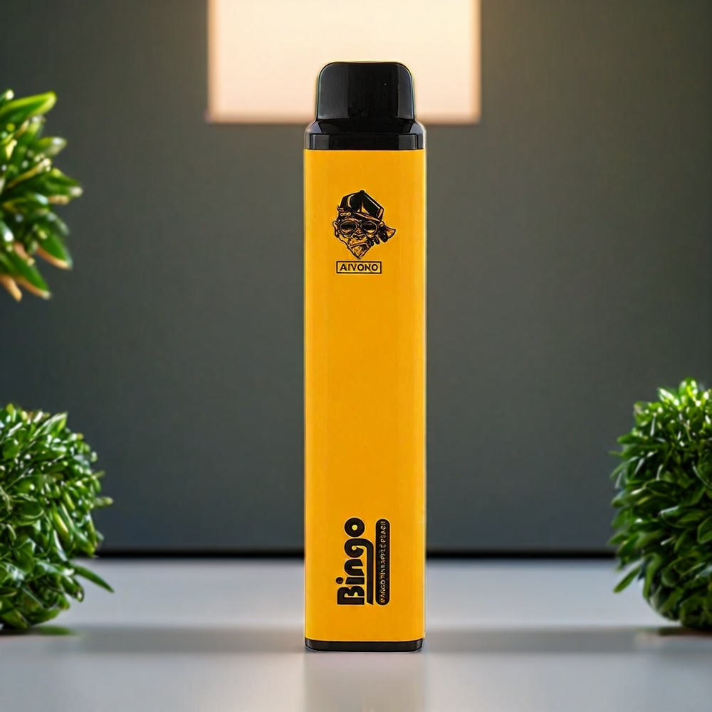 Aivono Aim Bingo 4000 Puffs Vape Belgique Grossiste Ananas Pêche 10mL 1000mAh