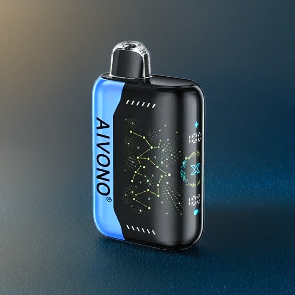 Aivono Aim Boom 25000 Puffs Belgique Grossiste 28ml Type-C Bleu Rancher