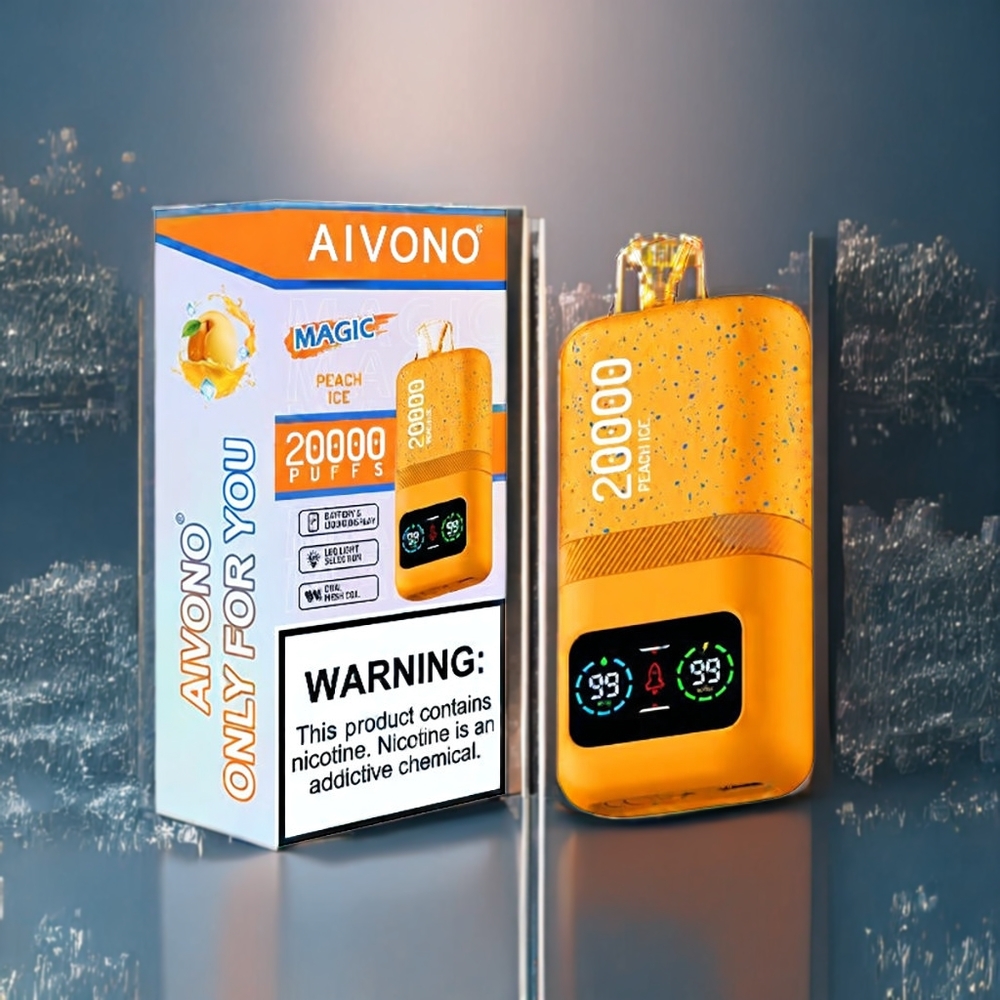 Aivono Aim Magic 26ml 0 Belgique Grossiste Pêche Glacée 20000 Puffs Vape