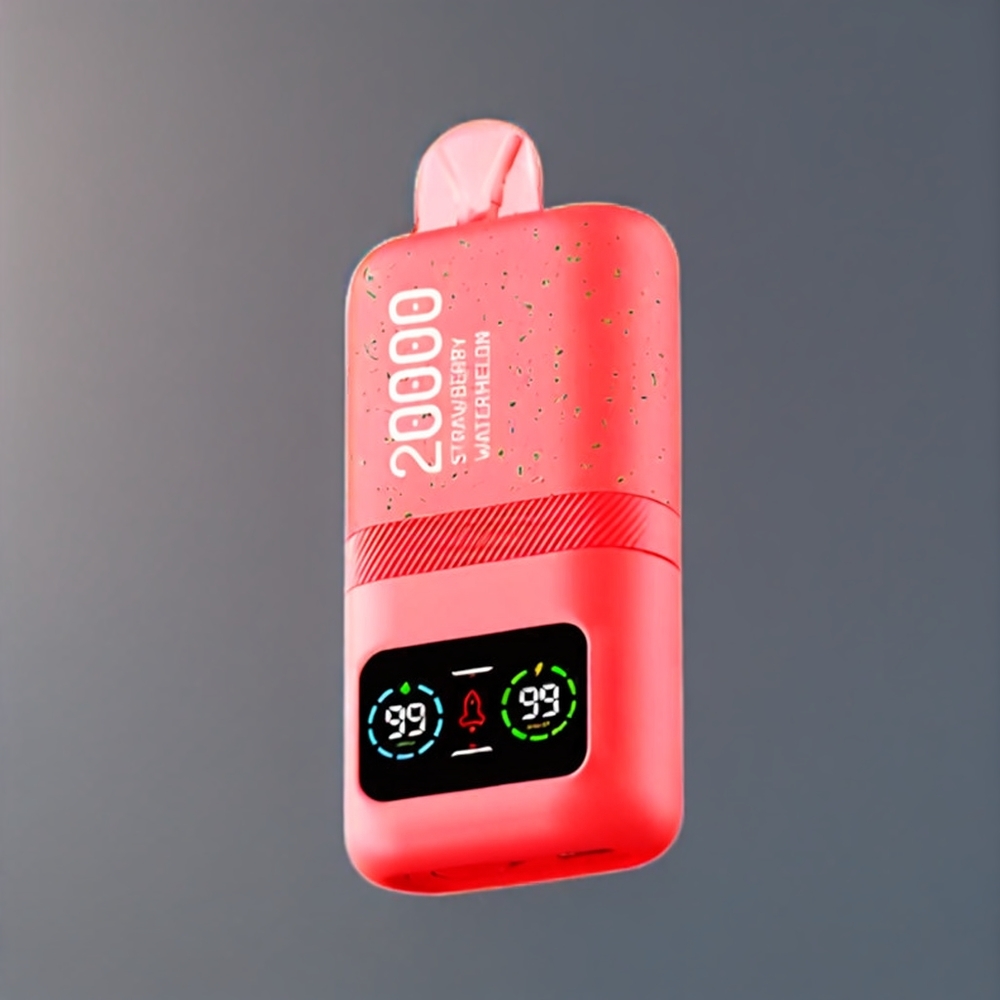 Aivono Aim Magic Belgique Grossiste 20000 Puffs 5 Nicotine LCD Display Fraise Pastèque