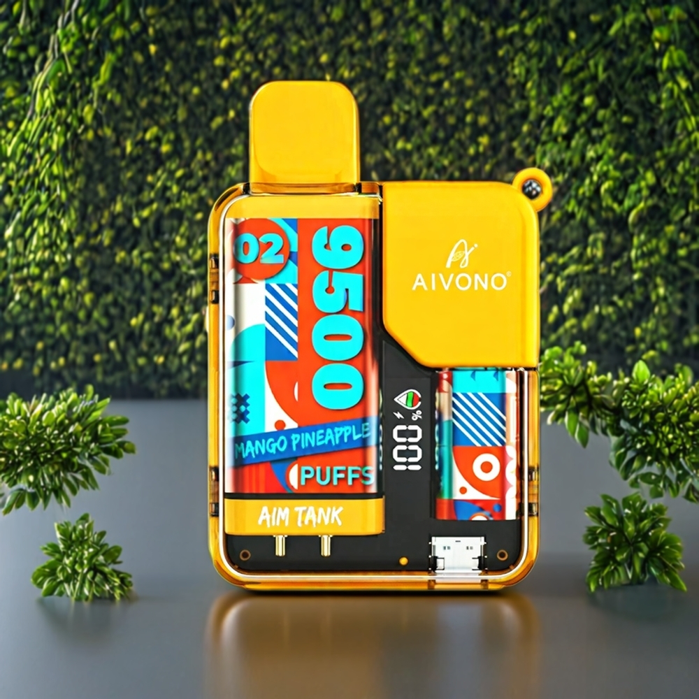 Aivono Aim Tank Belgique Grossiste 9500 Puffs 18ml Mangue Ananas Vape