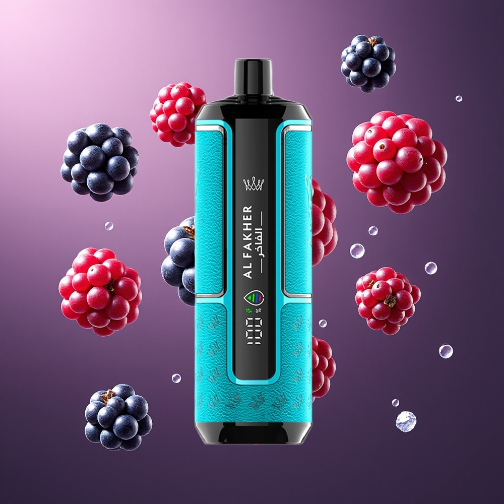 Al Fakher Crown Bar 15K Hypermax Belgique Grossiste Cassis Glacé 22ml