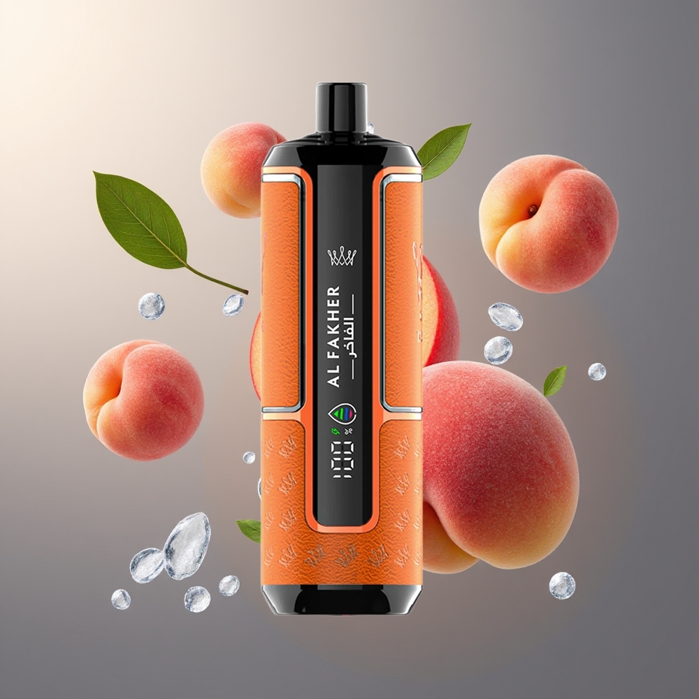 Al Fakher Crown Bar 15K Hypermax Belgique Grossiste Pêche Glace 22ml