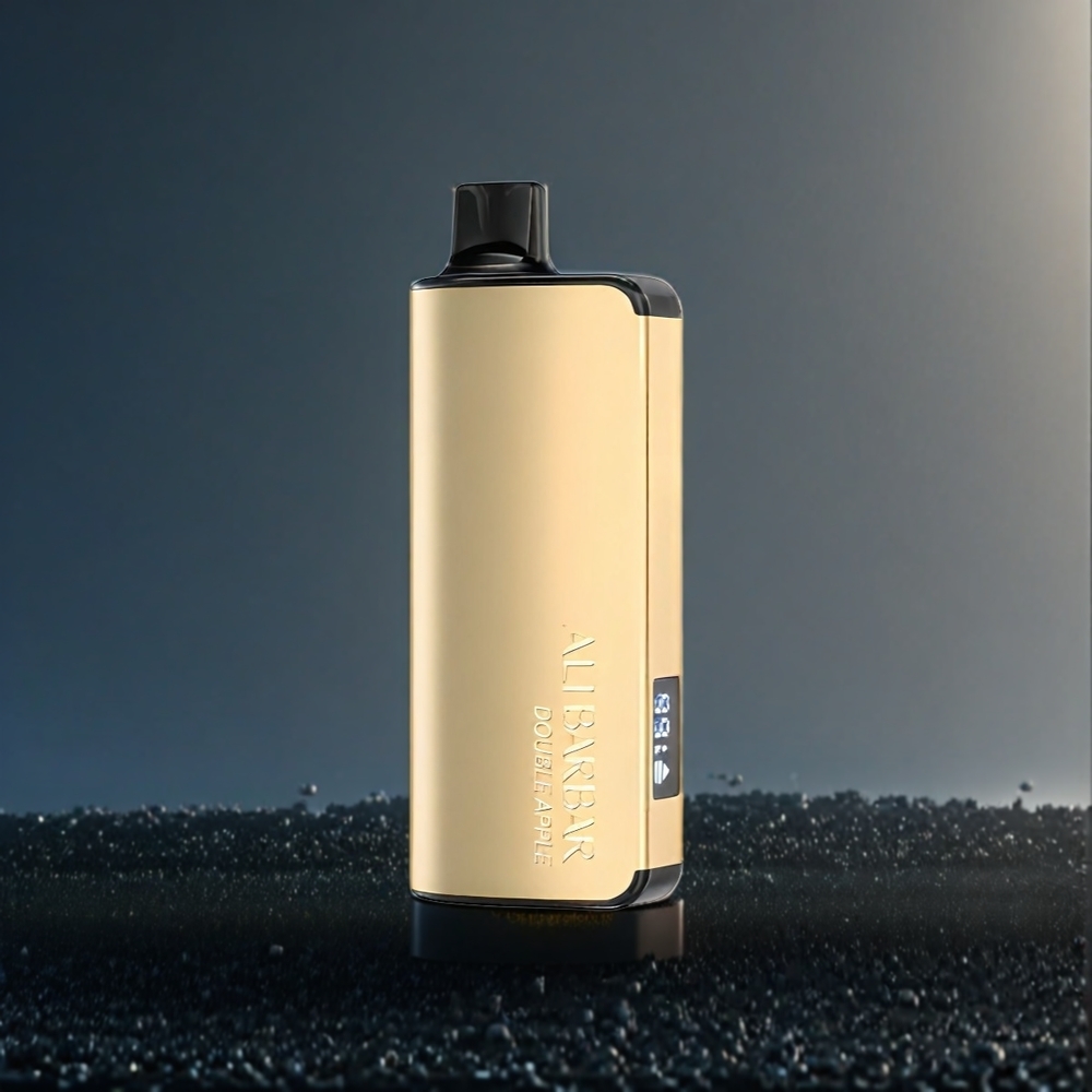 Alibarbar Lingot 9000 Puffs Belgique Grossiste - Double Pomme 22ml 2350mAh