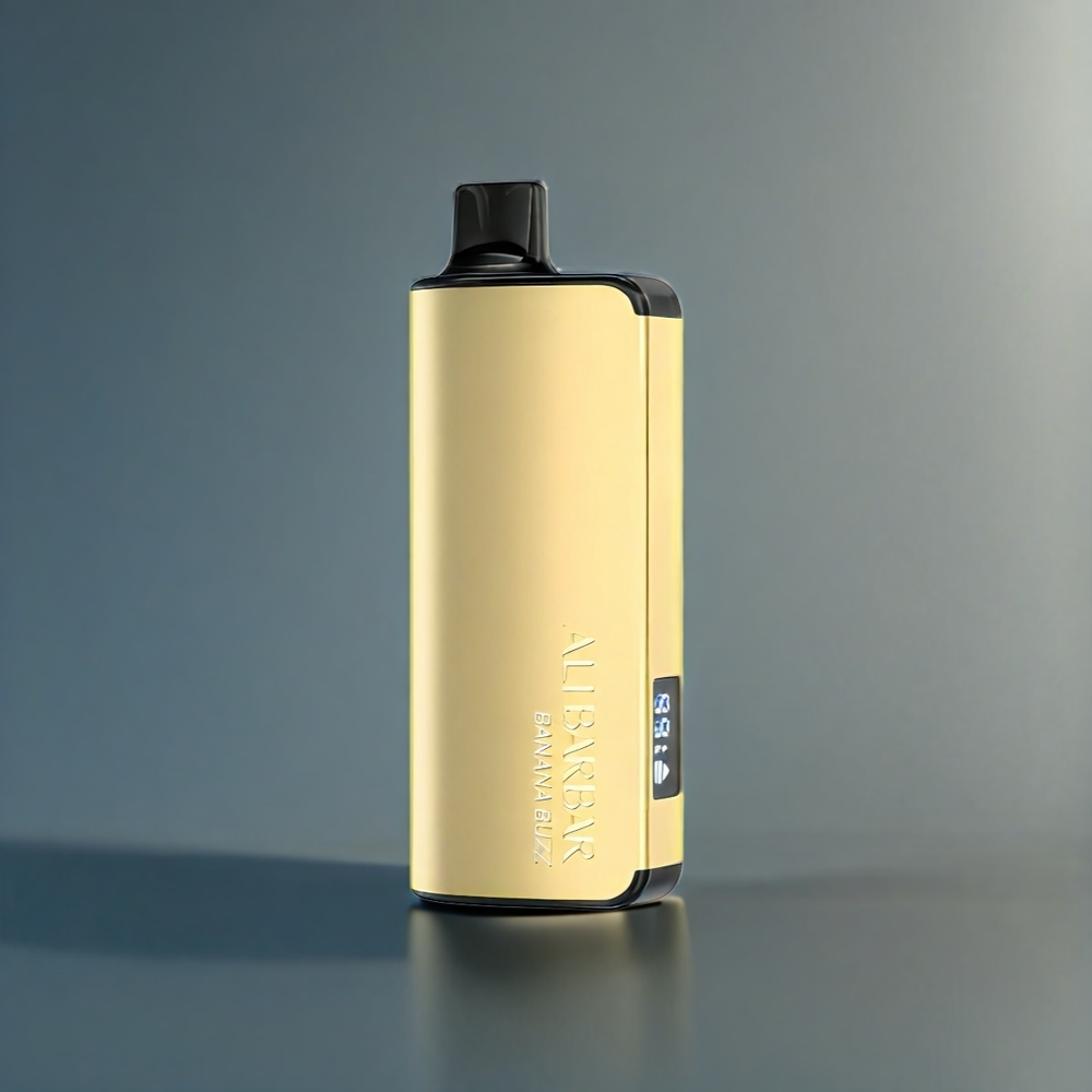 Alibarbar Lingot 9000 Puffs Vape Banane Buzz Belgique Grossiste 22ml 9000 Puffs