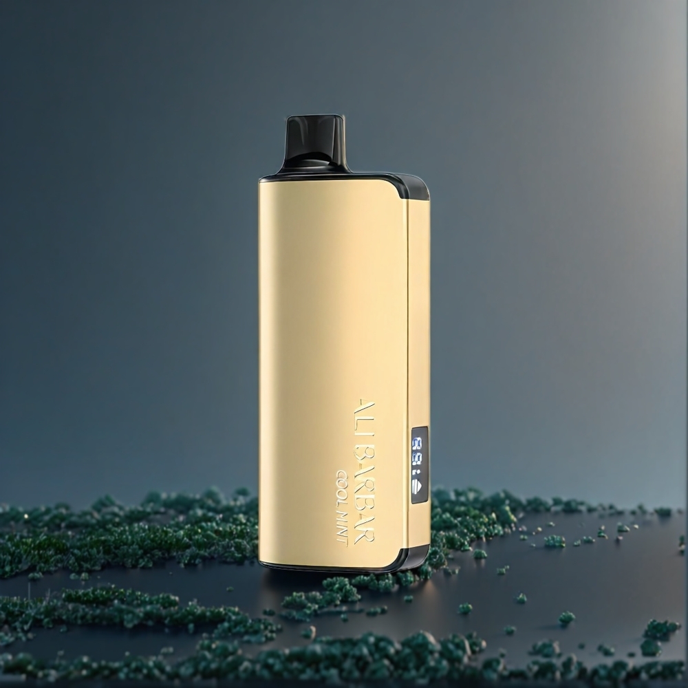Alibarbar Lingot 9000 Puffs Vape Menthe Fraîche Belgique Grossiste 2350mah 22ml