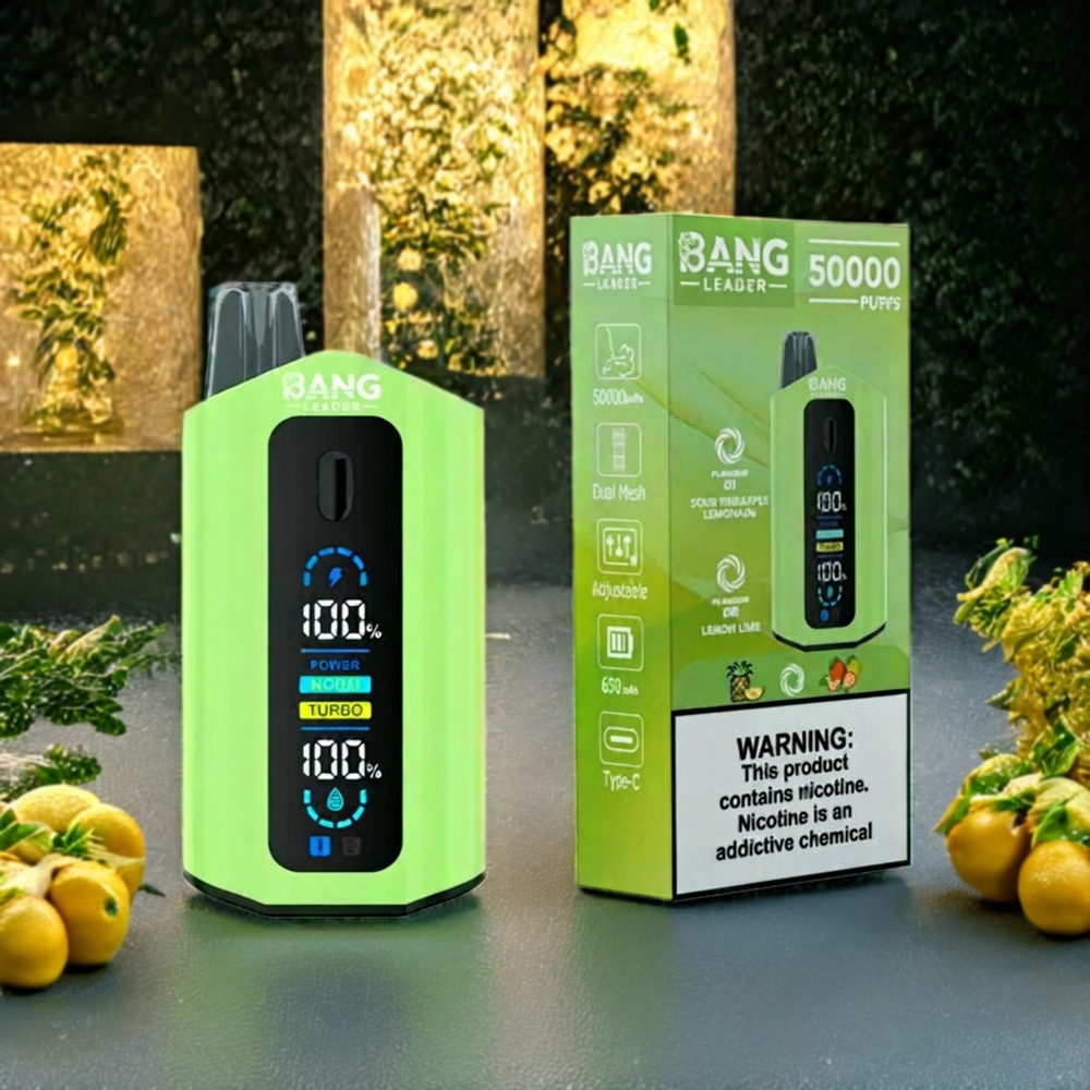 Ananas Acidulé Citronnade Bang Leader 50000 Puffs Belgique Grossiste 36ml Double Saveur