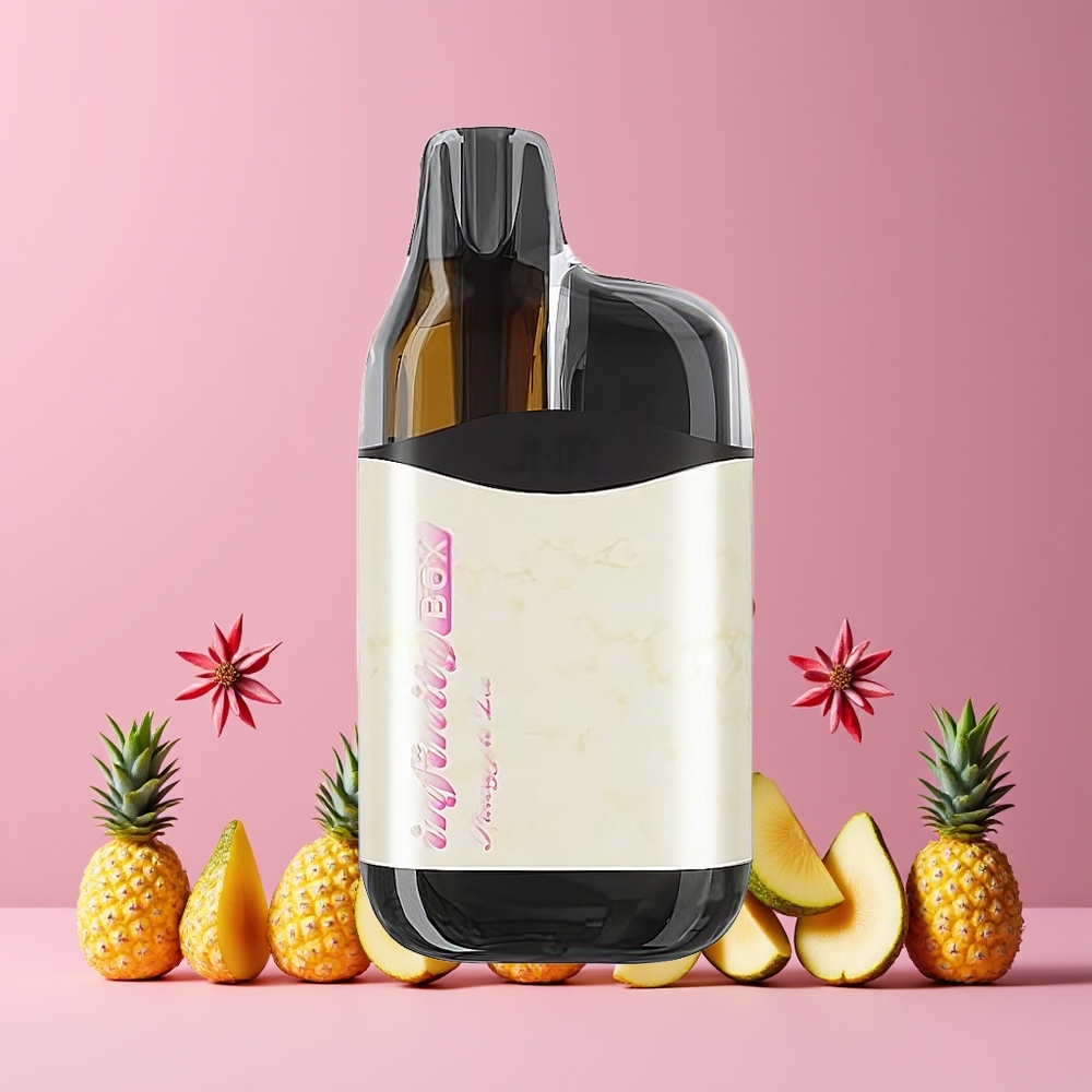 Ananas Glace JNR Infinity Box 10700 Puffs Belgique Grossiste 15ml Sans Recharge