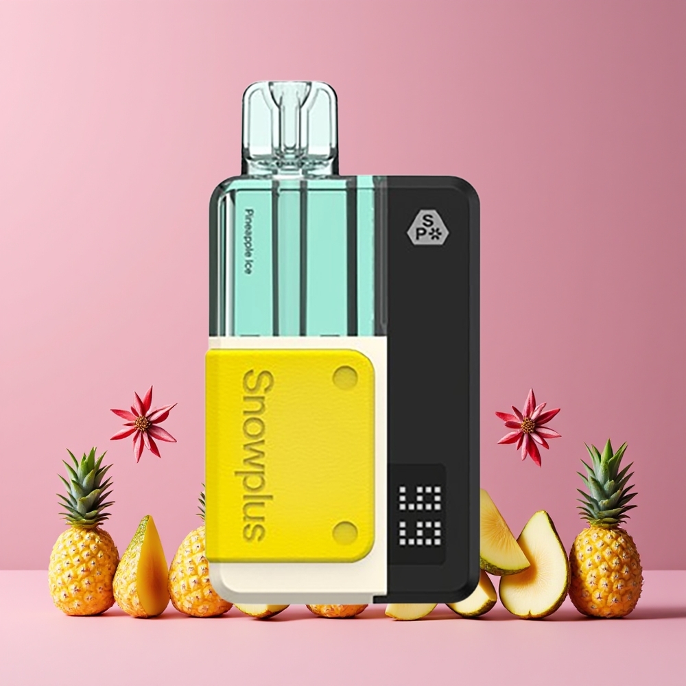 Ananas Glace Snowplus Swift 5000 Puffs Belgique Grossiste Dual Mesh 1000 mAh