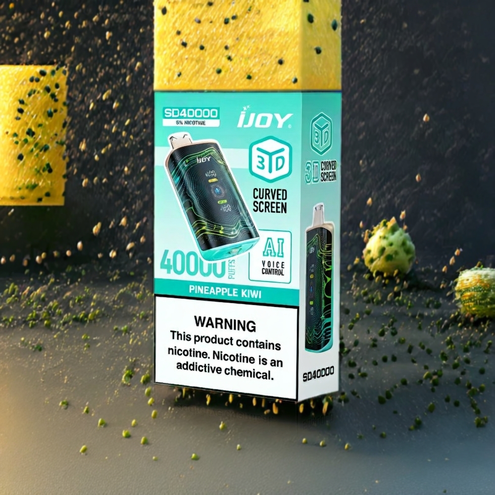 Ananas Kiwi IJOY SD 40000 Puffs Belgique Grossiste 20ML 5