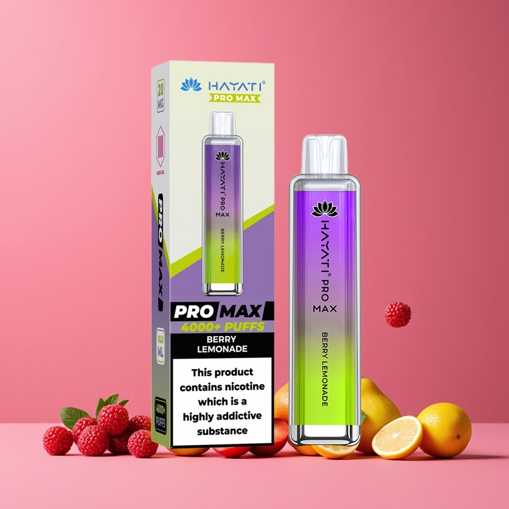 Baie Citronnée Hayati Pro Max 4000 Puffs Belgique Grossiste 5 Nicotine 1400mAh