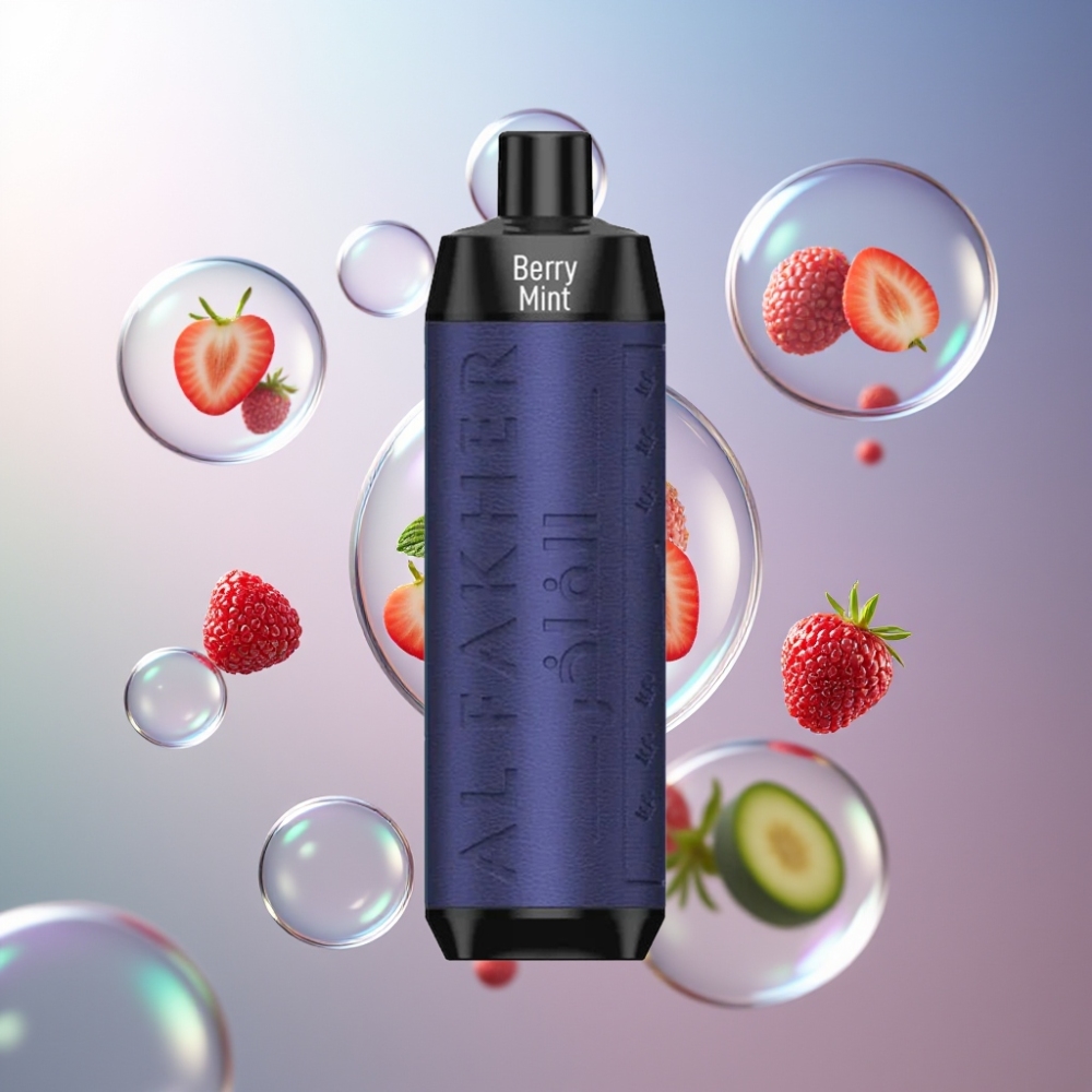 Baie Menthe Al Fakher Crown Bar 8000 Puffs Belgique Grossiste 18ml 600mAh