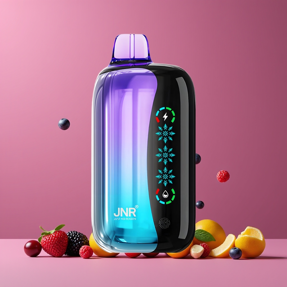 Baies Mixtes JNR Flex Ice 21000 Puffs Belgique Grossiste 26ml Ice Adjustable