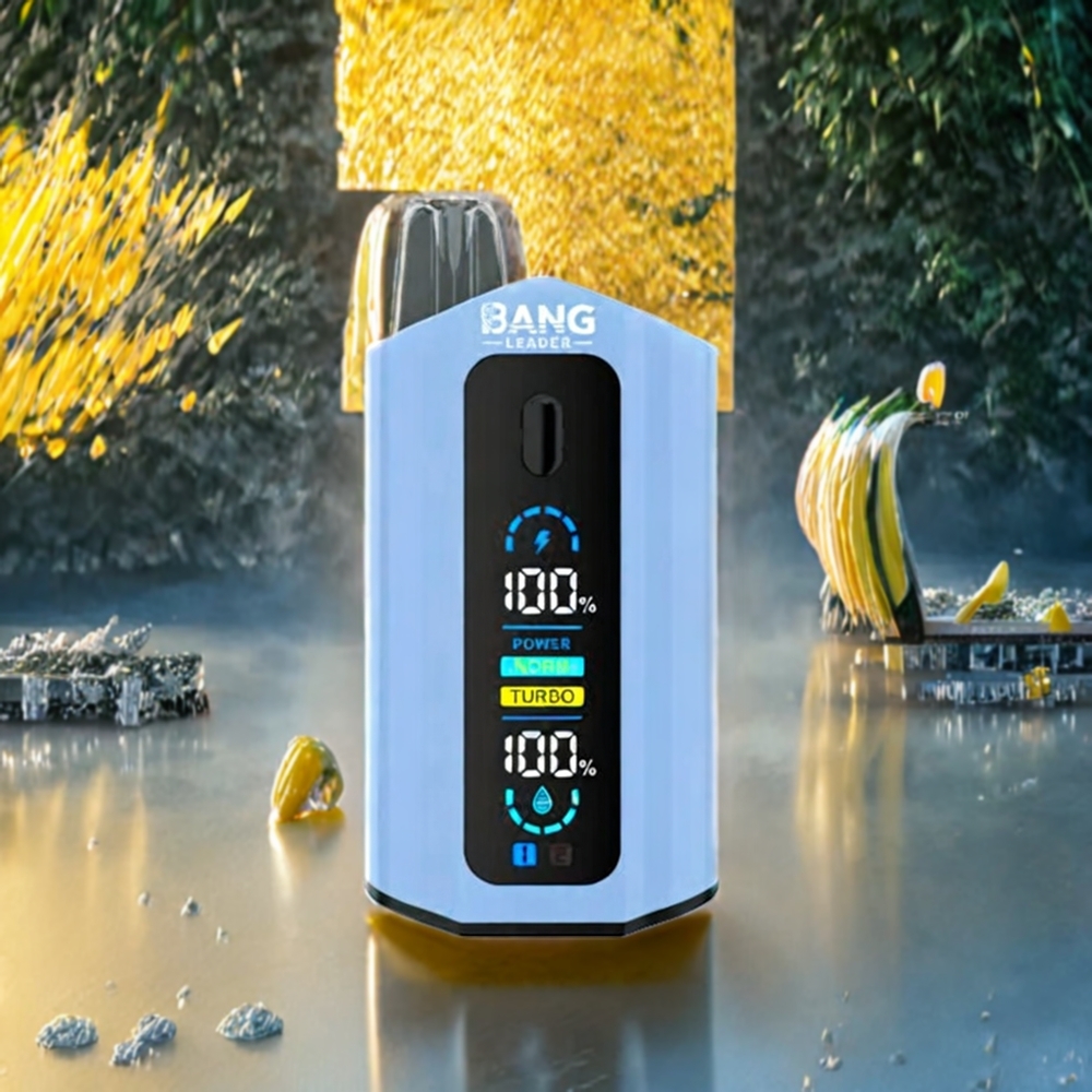 Banane Glace Mangue Bang Leader 50000 Puffs Belgique Grossiste 13400mAh 36ml