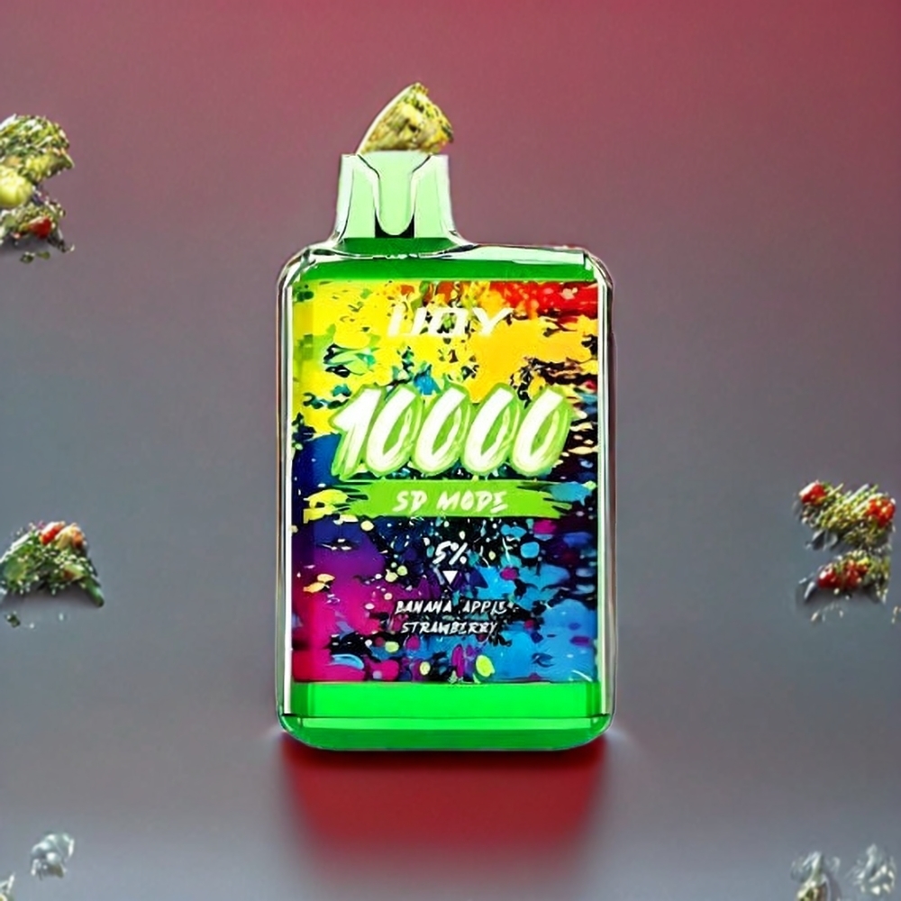 Banane Pomme Fraise IJOY SD10000 10000 Puffs 20ml Belgique Grossiste 5 Nicotine