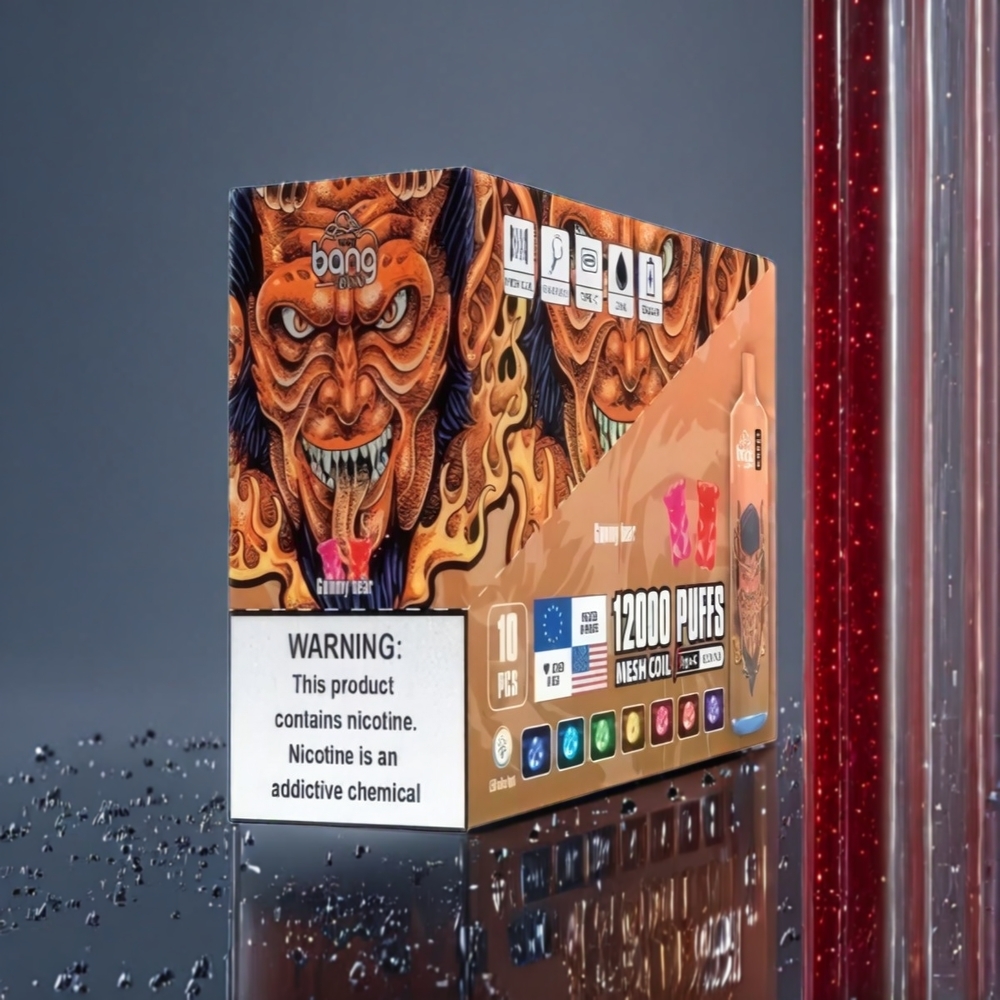 Bang Box 12000 Puffs Belge Gummy Bear 23ML 5 Belgique Grossiste