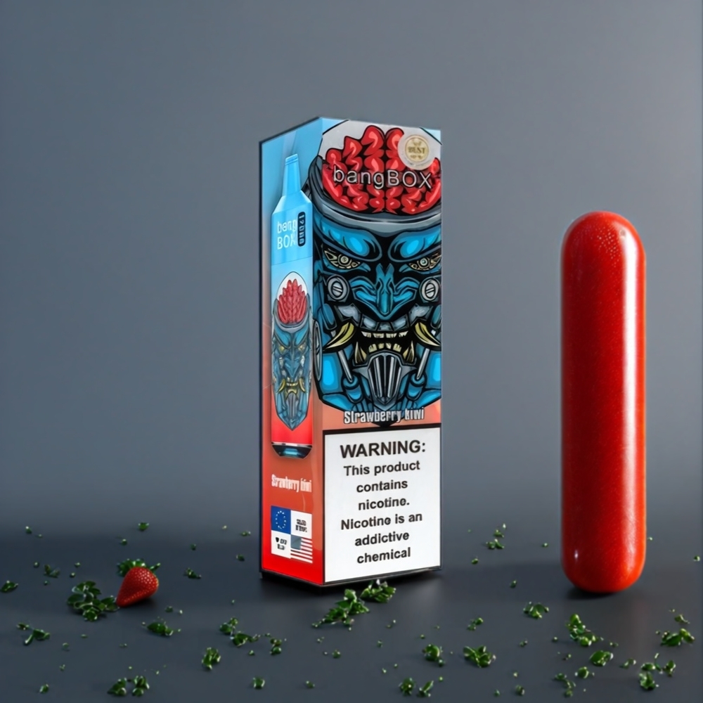 Bang Box 12000 Puffs Belgique Grossiste 23ML 5 Fraise Kiwi