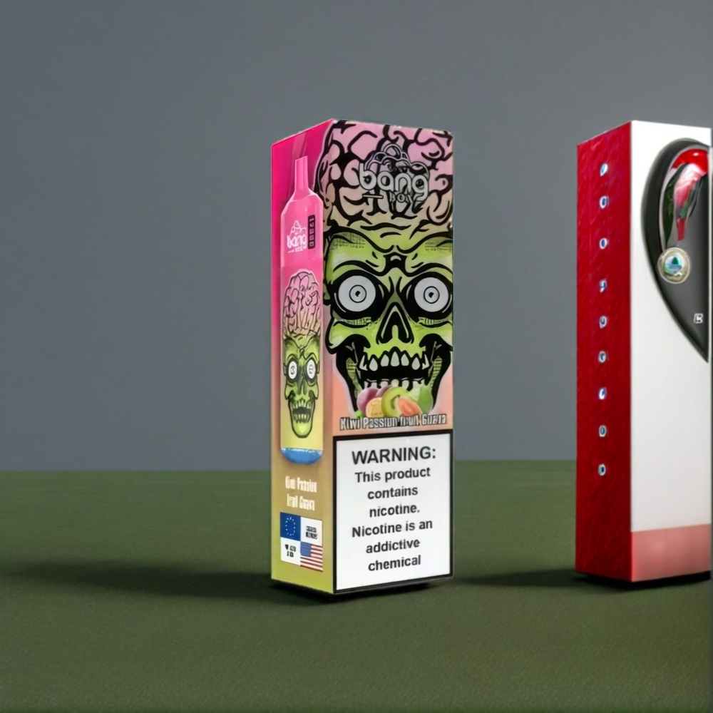Bang Box 12000 Puffs Belgique Grossiste Kiwi Fruit de la Passion Goyave 23ML 5