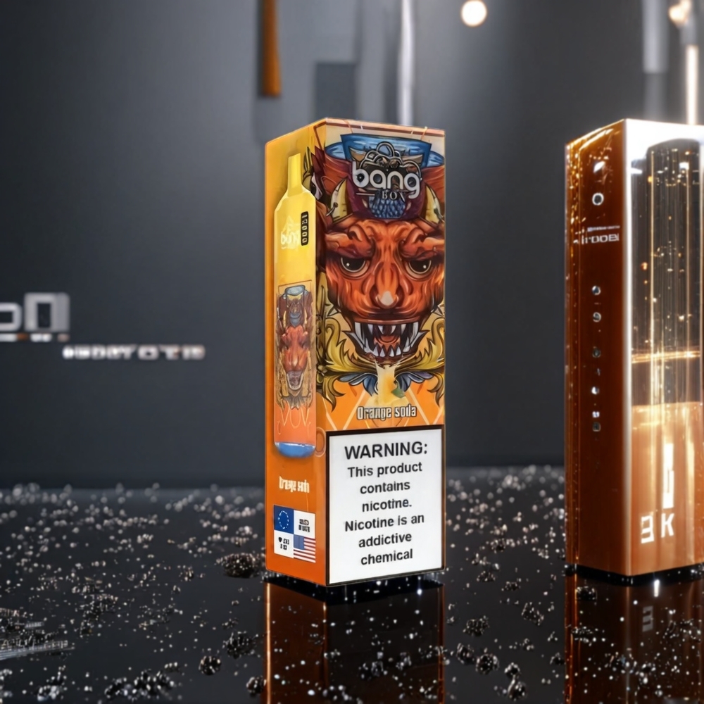 Bang Box 12000 Puffs Vape Orange Soda Belgique Grossiste 23ML 5