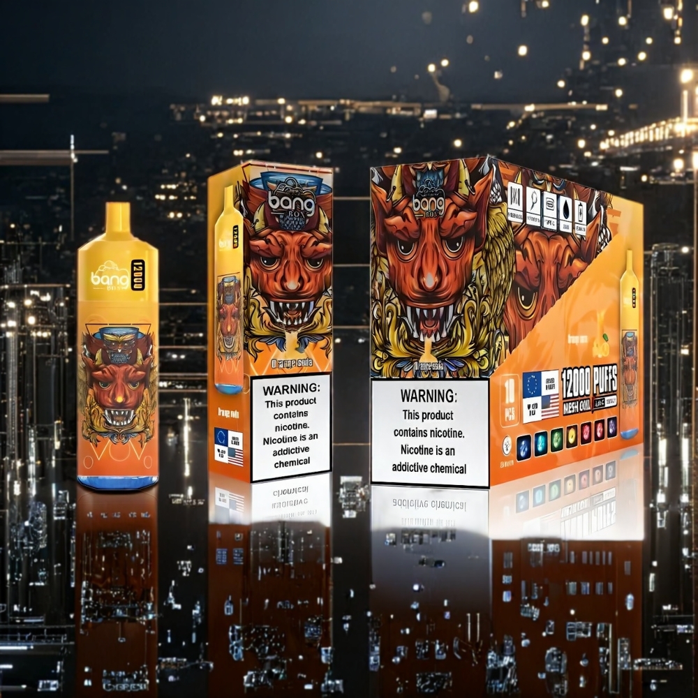 Bang Box 12000 Puffs Vape Orange Soda Belgique Grossiste 23ML 5