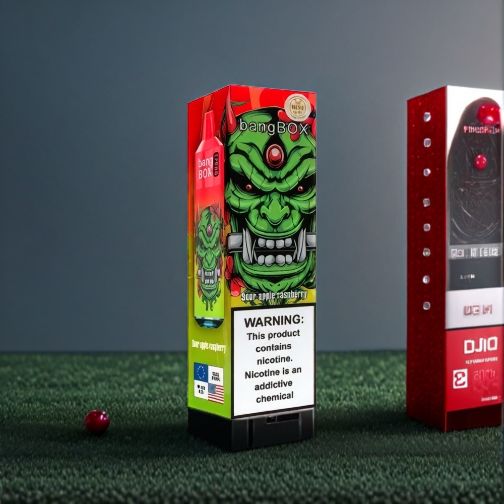 Bang Box 12000 Puffs Vape Pomme Verte Framboise Belgique Grossiste 23ML 5