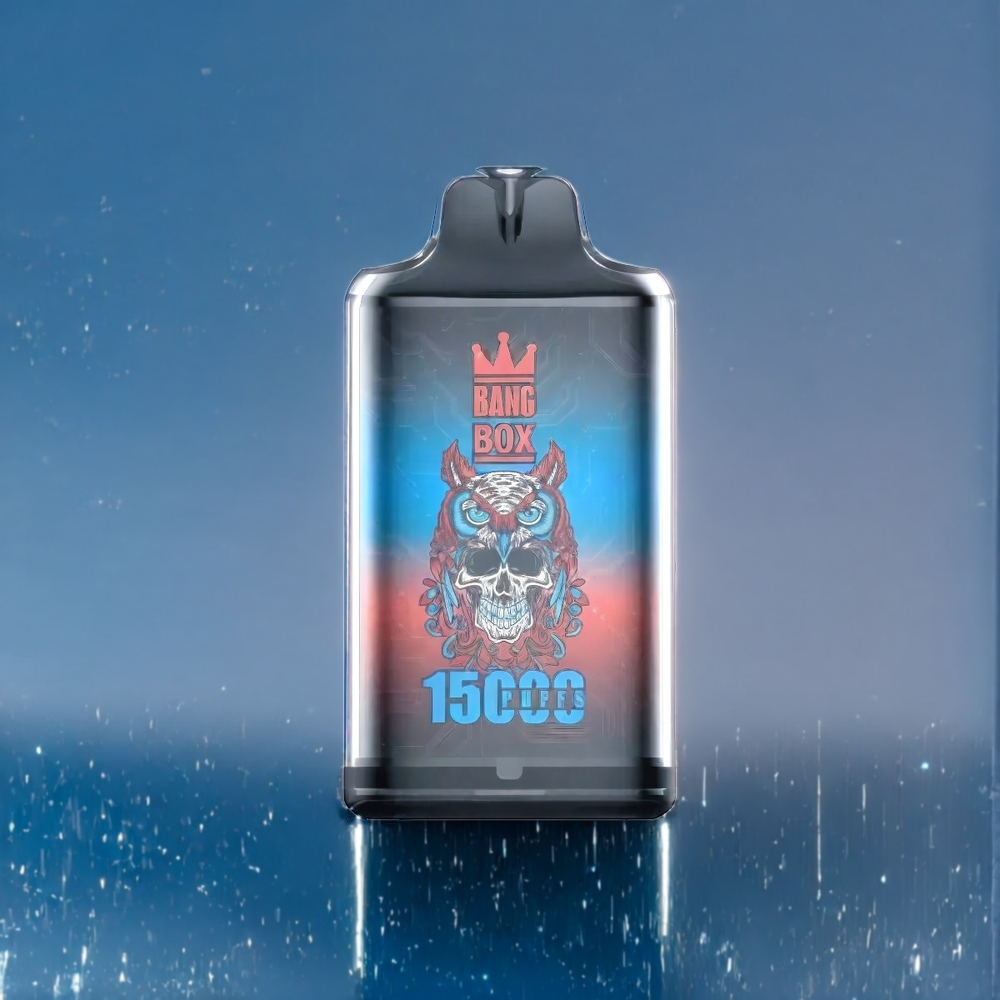 Bang Box 15000 Puffs Belgique Grossiste Vape Bleu Framboise Glacée 23ml 650mAh