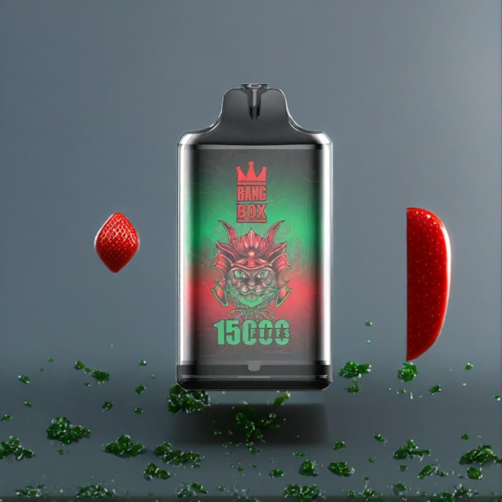 Bang Box 15000 Puffs Vape Fraise Kiwi Belgique Grossiste 23ml 5 TYPE-C