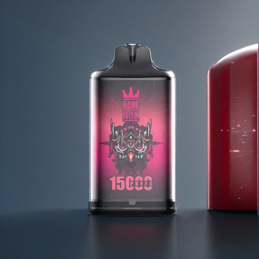 Bang Box 15000 Puffs Vape Framboise Pastèque 23ml  TYPE-C Belgique Grossiste