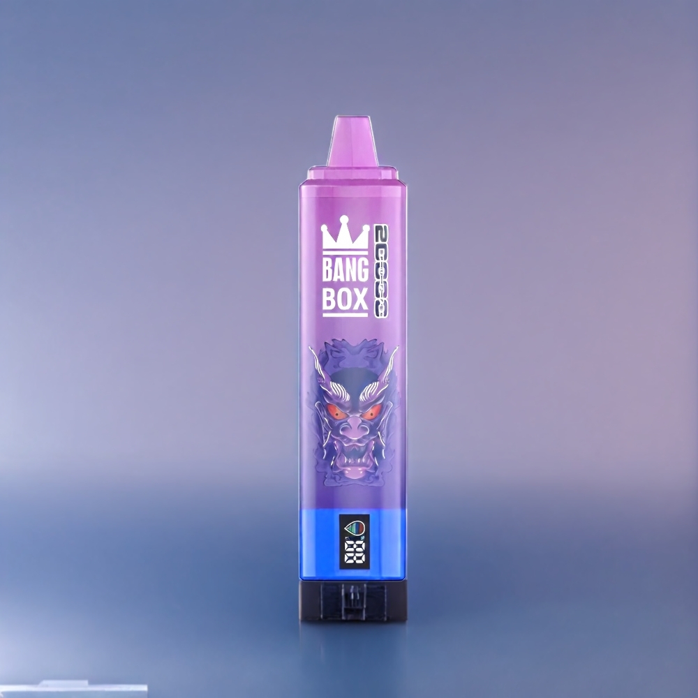 Bang Box 20000 Puffs Belgique Grossiste Glace Raisin 0 Nicotine 35ml E-Liquid Capacity
