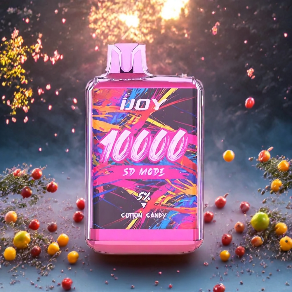 Barbe à Papa IJOY SD10000 10000 Puffs 20ml Belgique Grossiste 650mAh