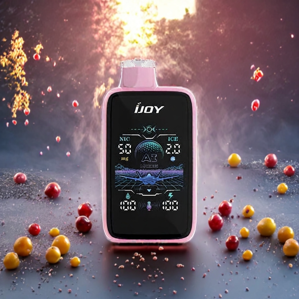 Barbe à Papa IJOY Uranus Mate 40000 Puffs Belgique Grossiste ICE0 ICE2 20ML