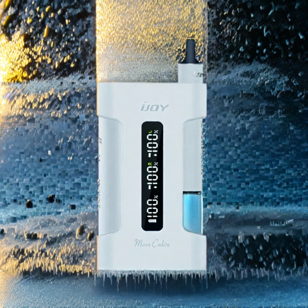 Blanc IJOY Mars Cabin 6000 Puffs Belgique Grossiste 2 x 5ML 1000 mAh