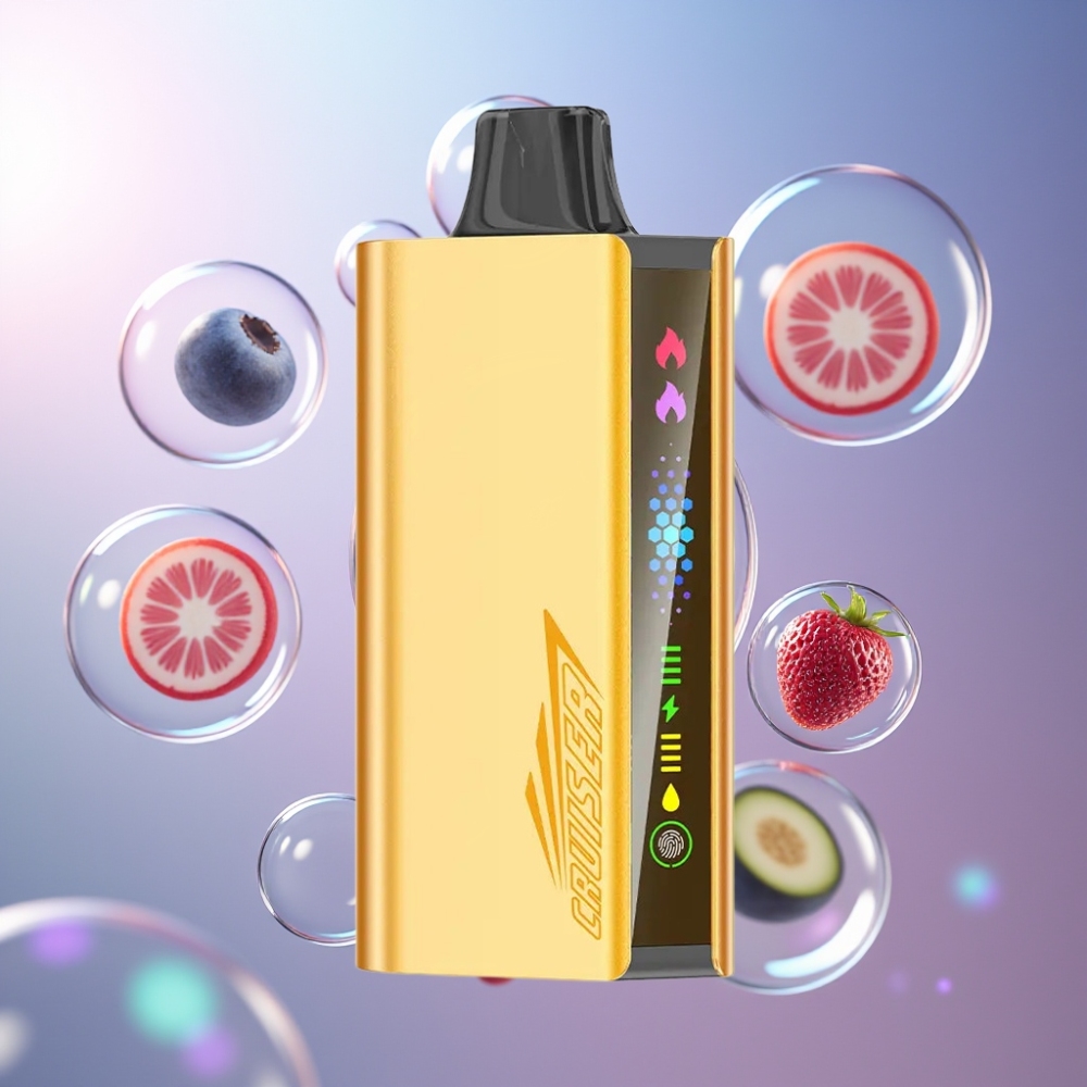 Blast de Myrtille JNR Cruiser 12000 Puffs Belgique Grossiste Écran Animation  Dual Modes