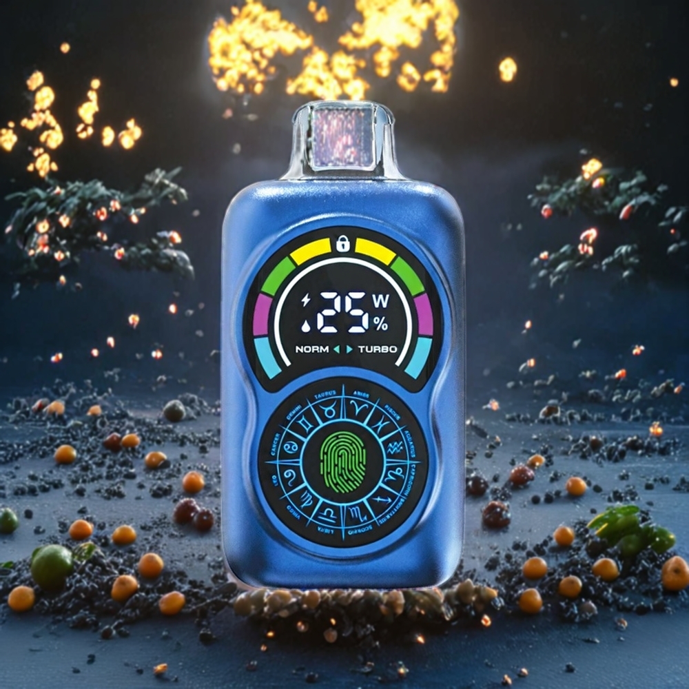 Bleu Bang King Constellation 36000 Bouffées Belgique Grossiste 650mAh Type-C