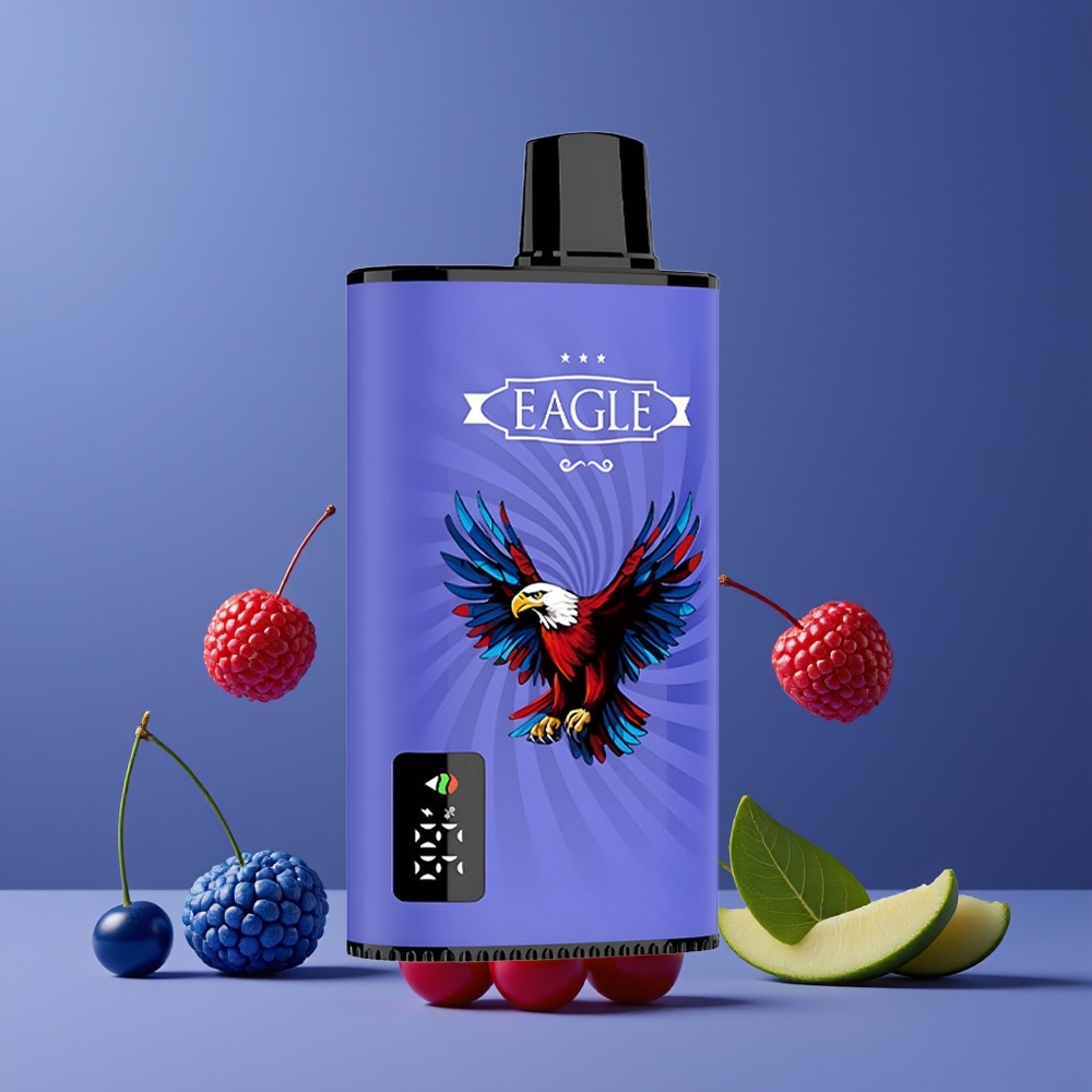 Bleu Framboise Cerise JNR Eagle Smart 23000 Puffs Belgique Grossiste 25ml 2