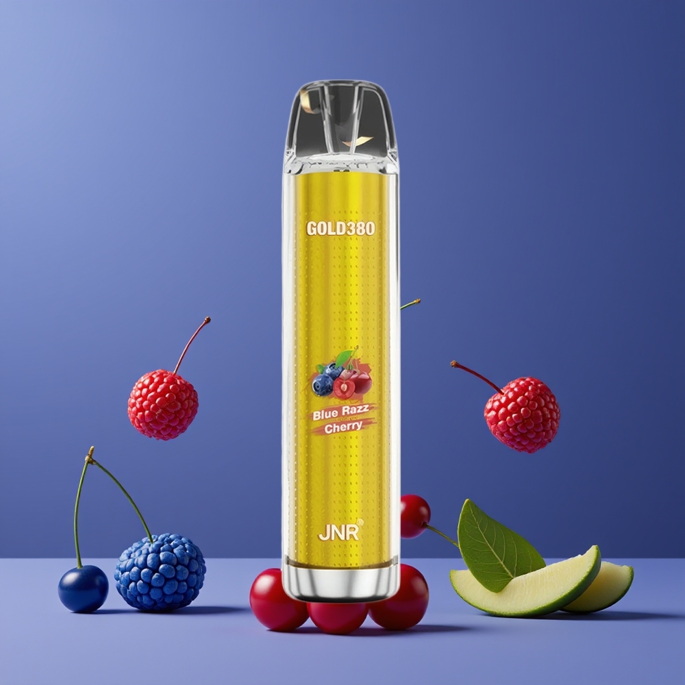 Bleu Framboise Cerise JNR Glod380 6000 Puffs Belgique Grossiste 1500mAh 13ml