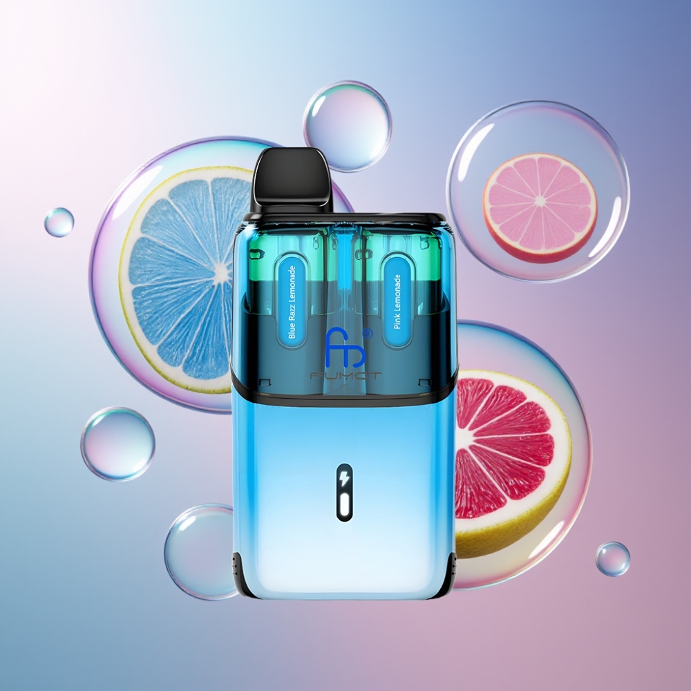 Bleu Framboise Citronnée  Rose Citronnée Fumot Ultra T32000 32000 Puffs Belgique Grossiste 24ml 800mAh