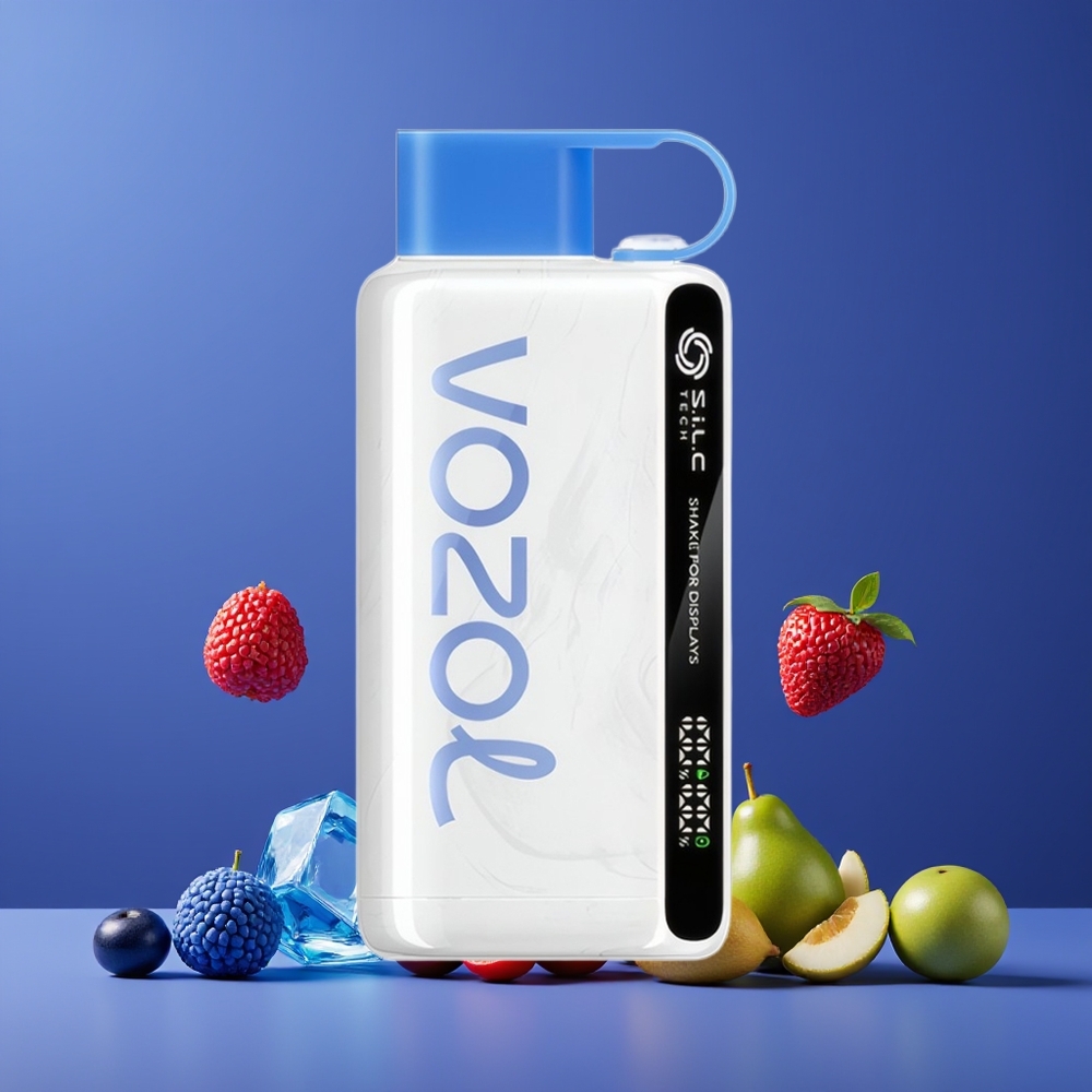 Bleu Framboise Glacée VOZOL STAR 9000/12000 Belgique Grossiste SiLC TECH 650mAh