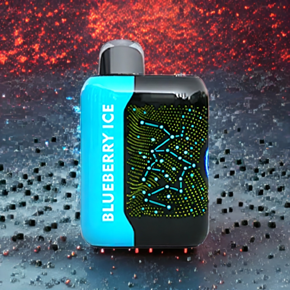 Bleue Framboise Glacée Bang Starry 25000 Puffs 28ml Belgique Grossiste Type-C