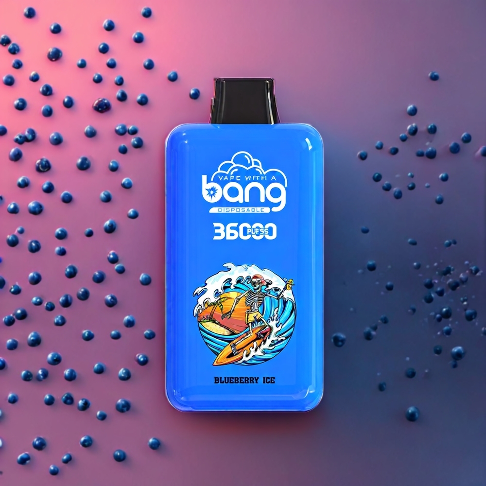 Bleuet Glacé Bang Power 36000 Puffs Belgique Grossiste 36ml 5