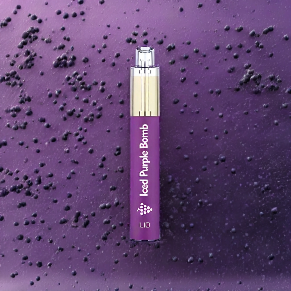 Bombe Violette Glacée LIO BEE 16 Belgique Grossiste 650mAh 35ml