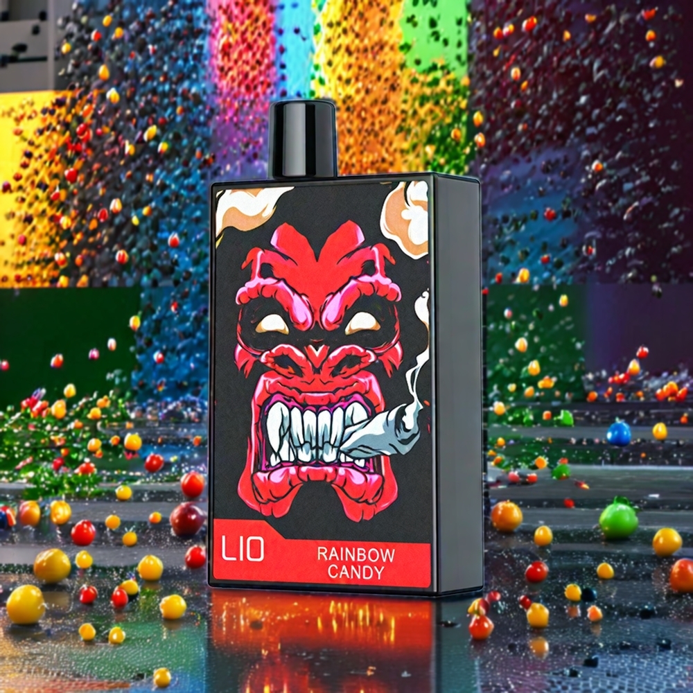 Bonbon Arc-en-Ciel LIO CAPO 4500 Puffs 12ml Belgique Grossiste 50mg/30mg