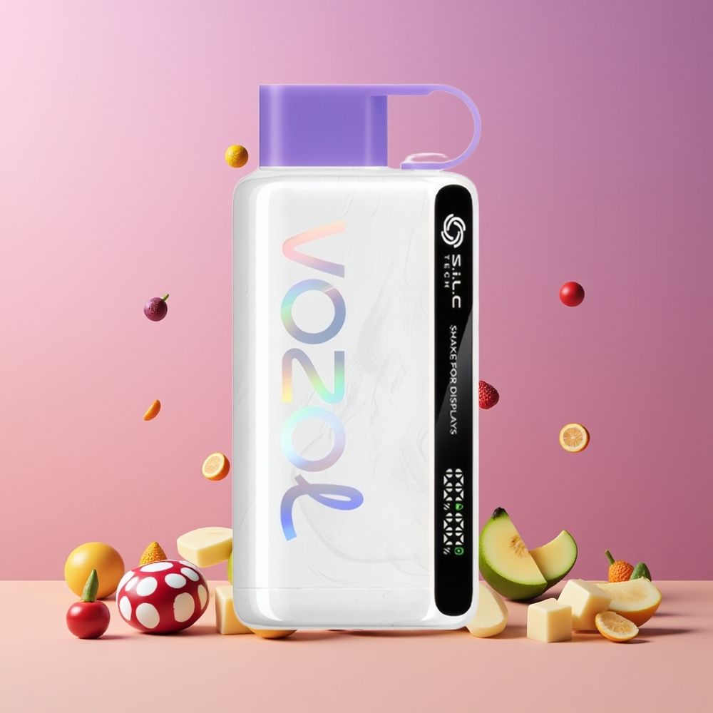 Bonbon Arc-en-Ciel VOZOL STAR 9000/12000 Bouffées Belgique Grossiste SiLC TECH 650mAh