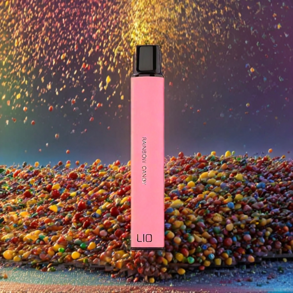 Bonbon Arc-en-ciel LIO Mini 600 Puffs Belgique Grossiste 2ml 20mg