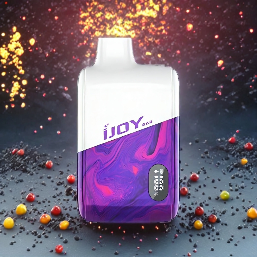 Bonbon Blanc IJOY Bar IC8000 8000 Bouffées Belgique Grossiste 18ml 5 Nicotine