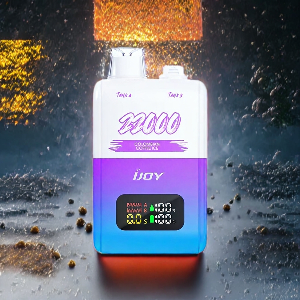 Café Colombien Glacé IJOY SD 22000 Puffs Belgique Grossiste 15ML15ML 50mg